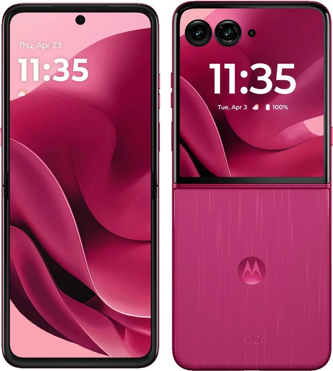 Pametni telefon z zložljivim zaslonom Motorola razr 60 Ultra 16/512GB, Cabaret rožnat