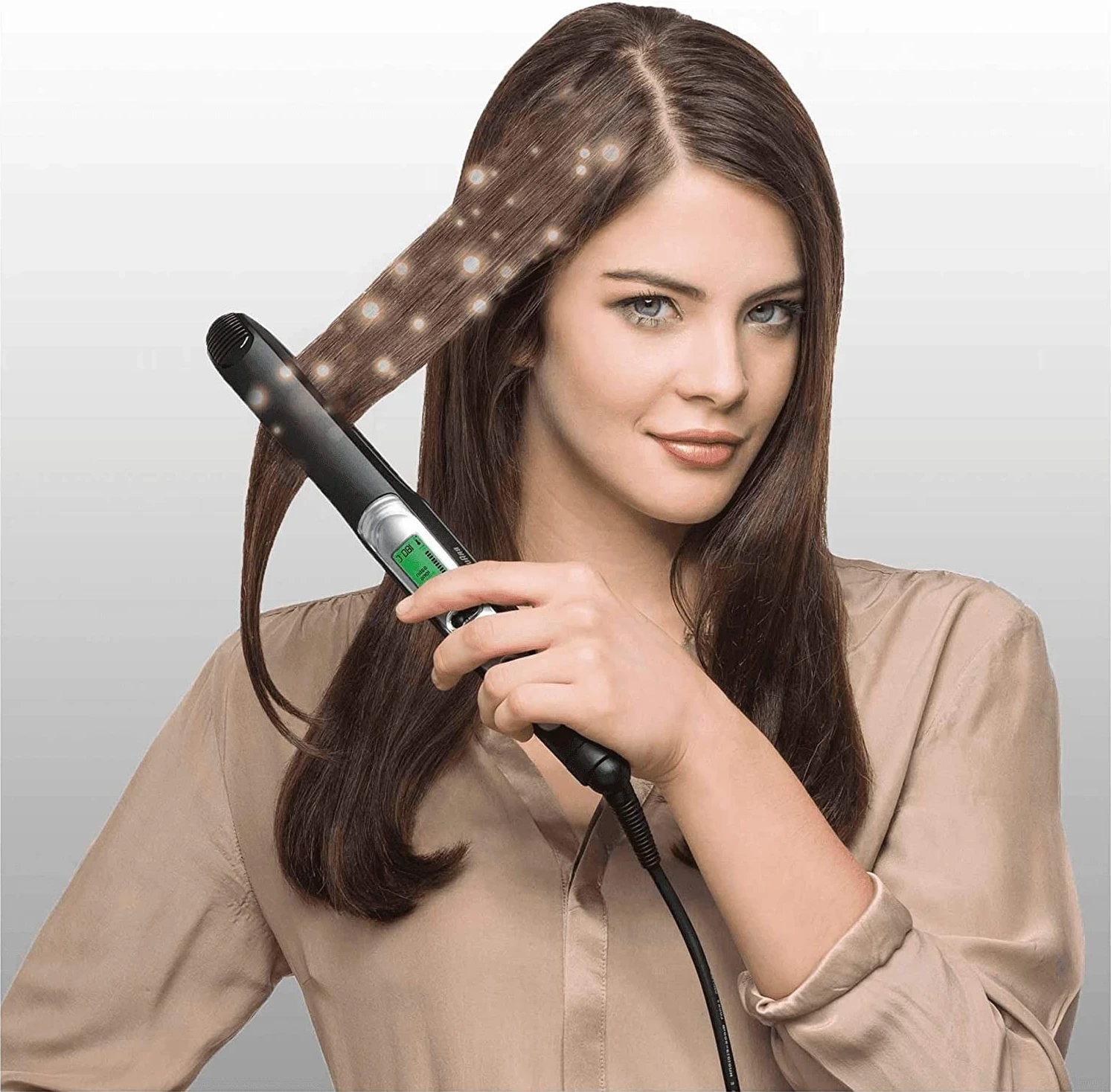 Poravnava las Braun Satin Hair 7 ST710, črna