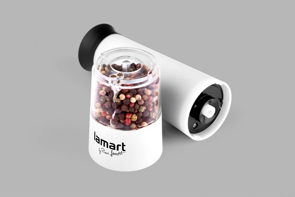 Električni mlinček za začimbe Lamart LT7011, bel