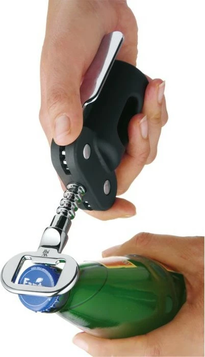 Odpirač za vino WMF Clever&More 20 cm, črn/srebrn