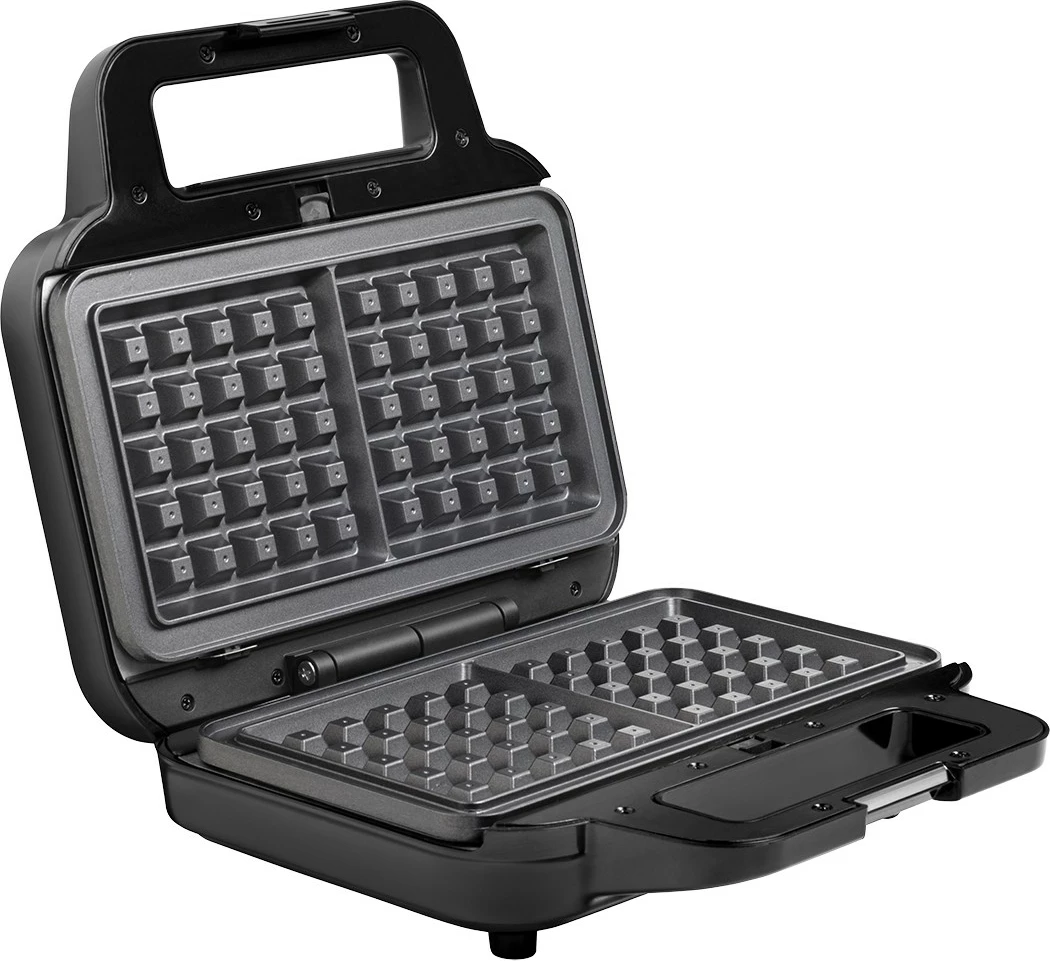 Toster 4 v 1, 900 W, zamenljive plošče, črn, Concept SV3070