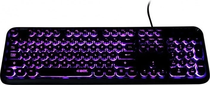 Tastatura I-BOX PULSAR IKS620, LED, žična