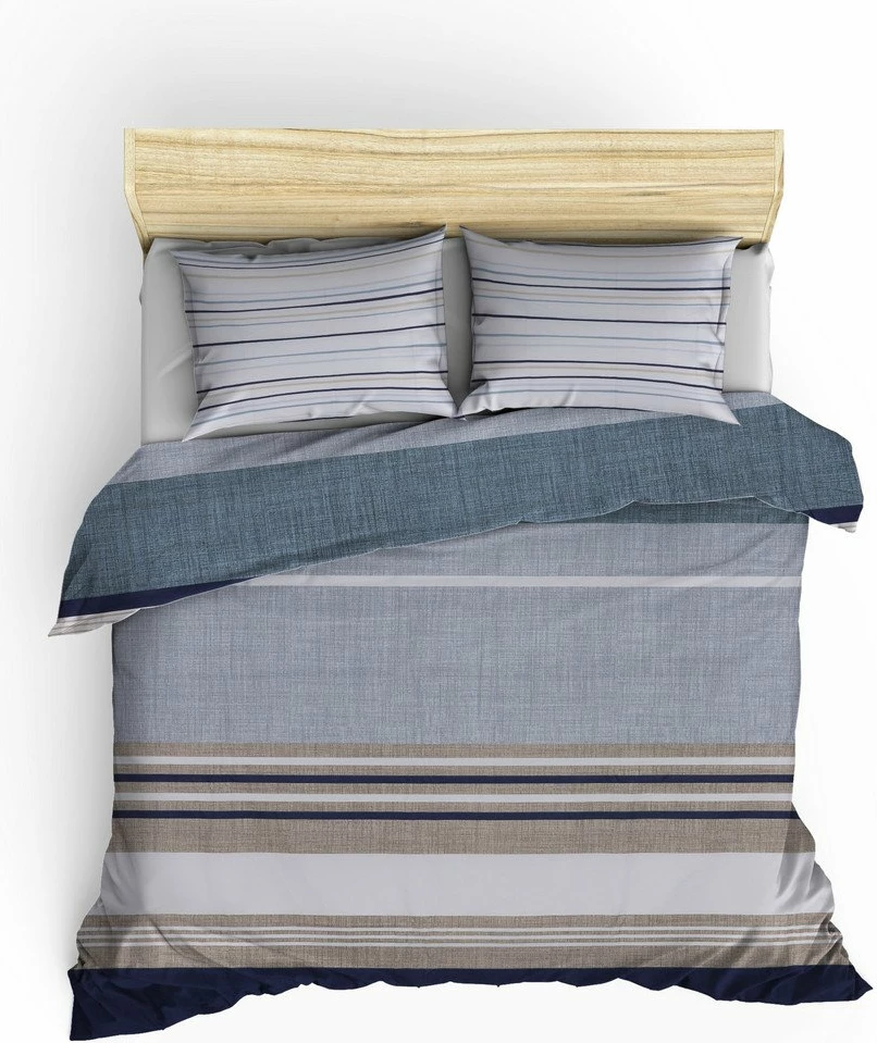 Prevleka za odejo King, modra - L'essentiel Savoy, Ranforce