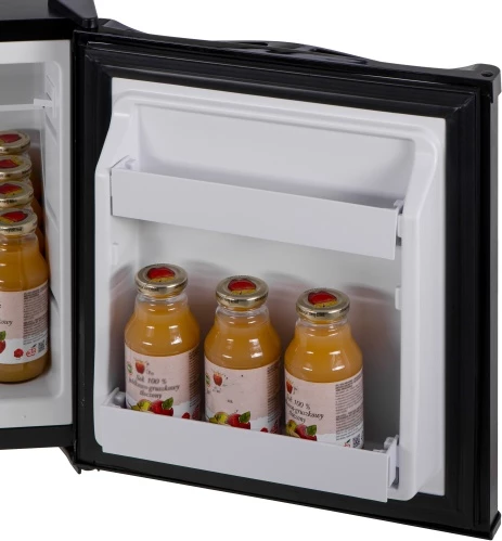 Mini hladilnik Adler AD 8089, 28 L, steklena polica, LED luč, 100-240V, črn