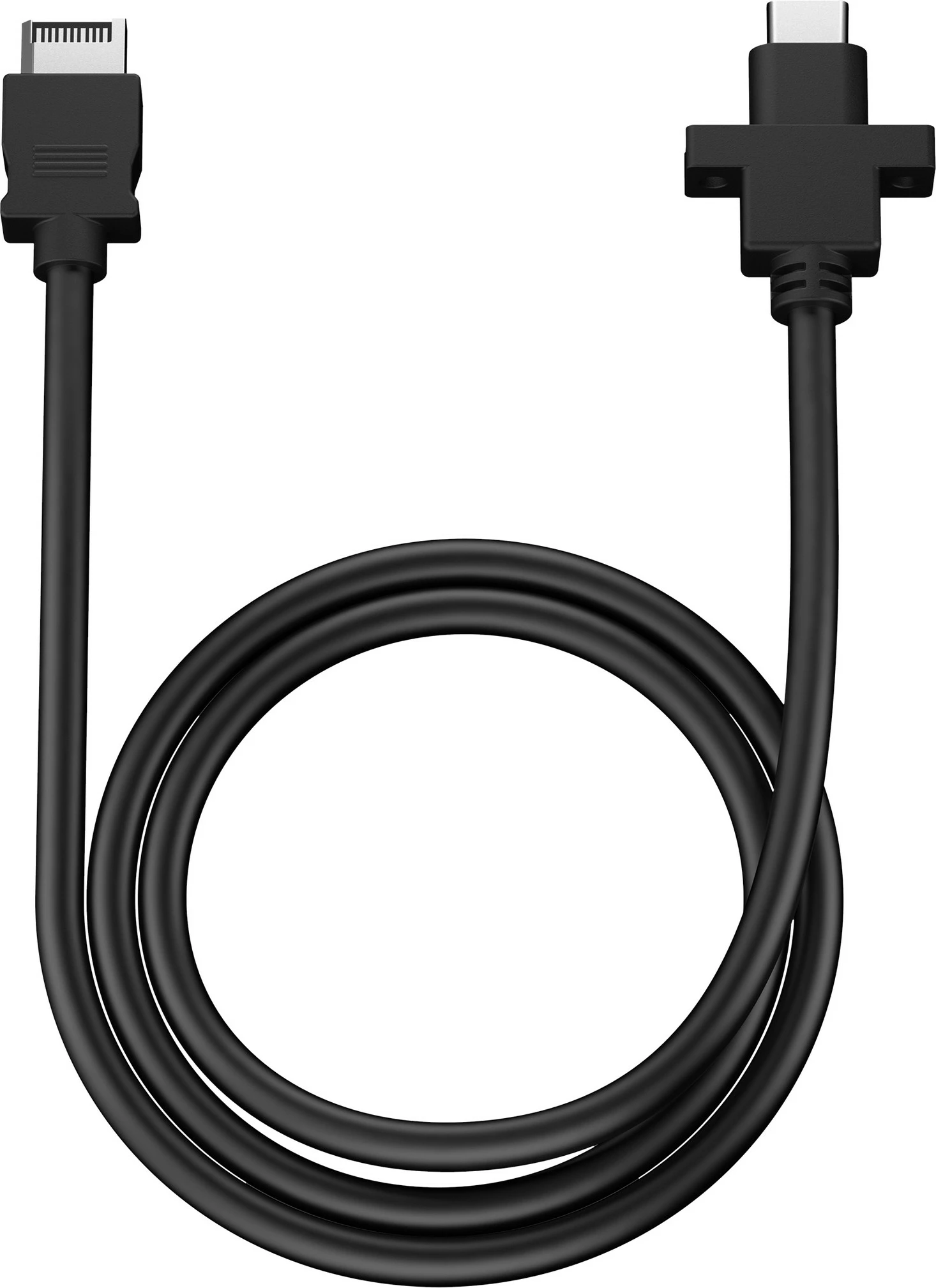 USB-C kabel Fractal Design FD-A-USBC-001, 0,67 m, 10 Gbps, črn