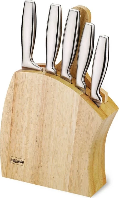 Set kuhinjskih nožev Maestro MR-1411, srebrne barve