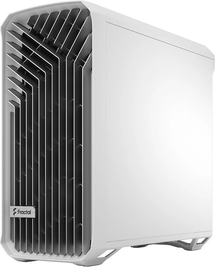 Računalniško ohišje Fractal Design Torrent FD-C-TOR1A-03 TG Clear Tint, 5 ventilatorjev, ATX/E-ATX, belo