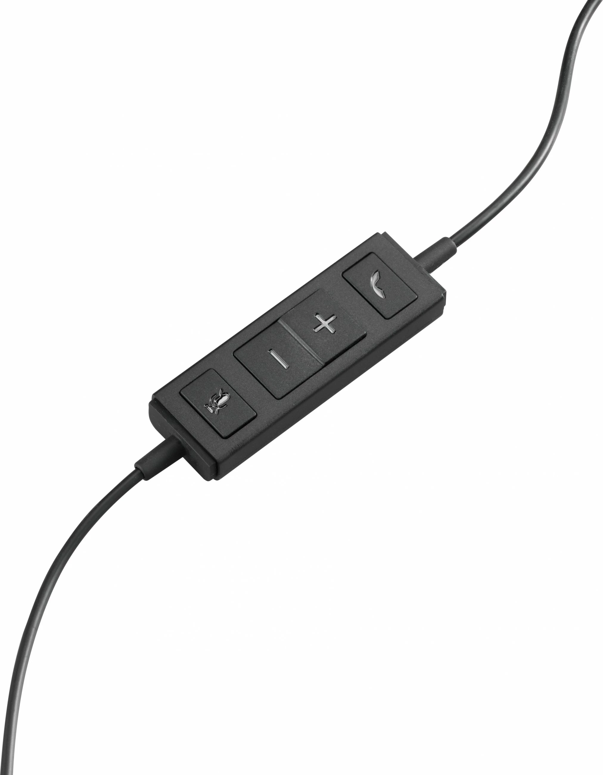 Slušalke USB z mikrofonom za pisarno Logitech H570e Mono, črne