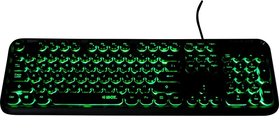 Tastatura I-BOX PULSAR IKS620, LED, žična