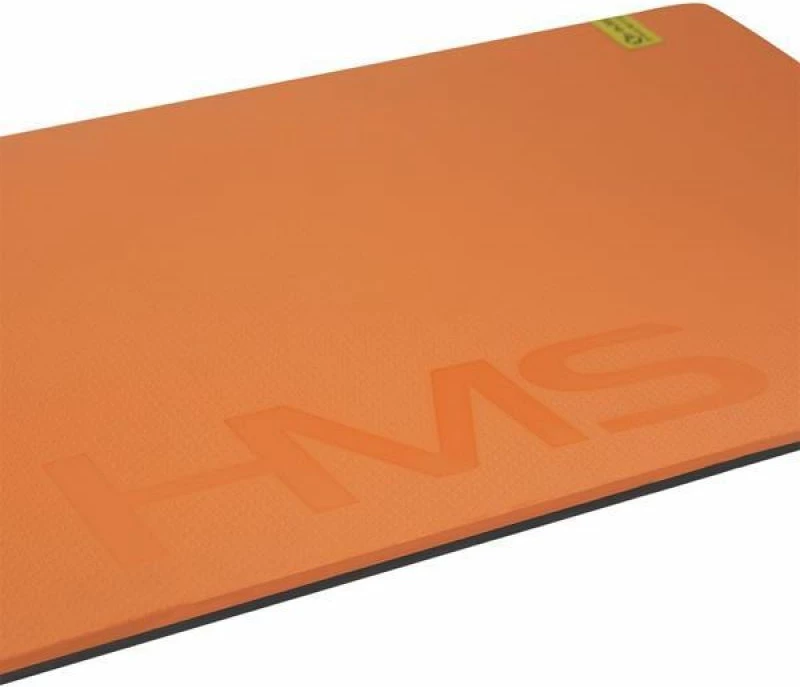 Tapis za vadbo z luknjami HMS Premium MFK01, oranžno-črn