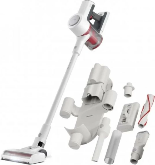 Brezžični sesalnik, Sharp VC-SV12AEU-W, 2 bateriji, bel