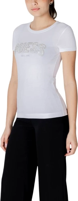 Majica za ženske Guess, bela