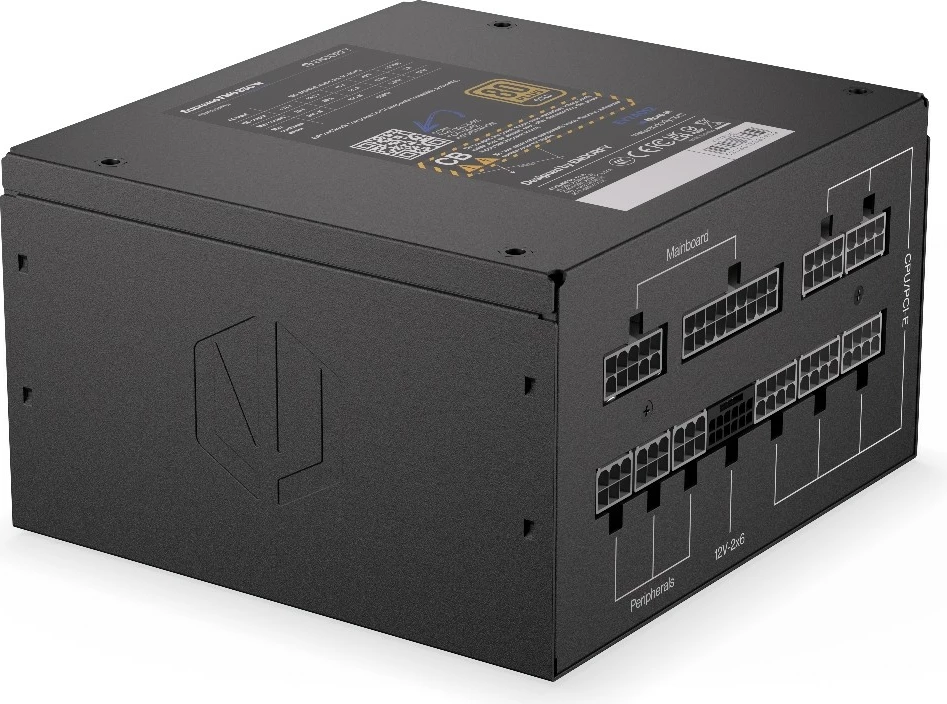 Napajalnik 850 W, modularen, črn Endorfy Supremo FM6 Gold