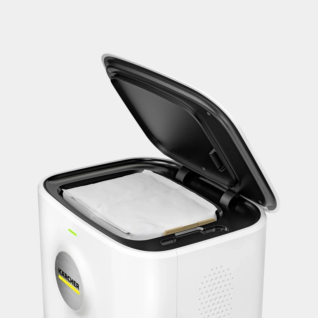 Sesalna postaja za robotski sesalnik Kärcher RCV 5, bela