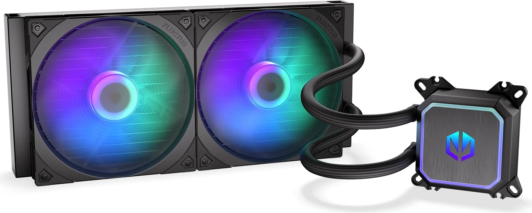 Vse-v-enem tekočinski hladilnik ARGB ENDORFY Navis F280, 14 cm, črn