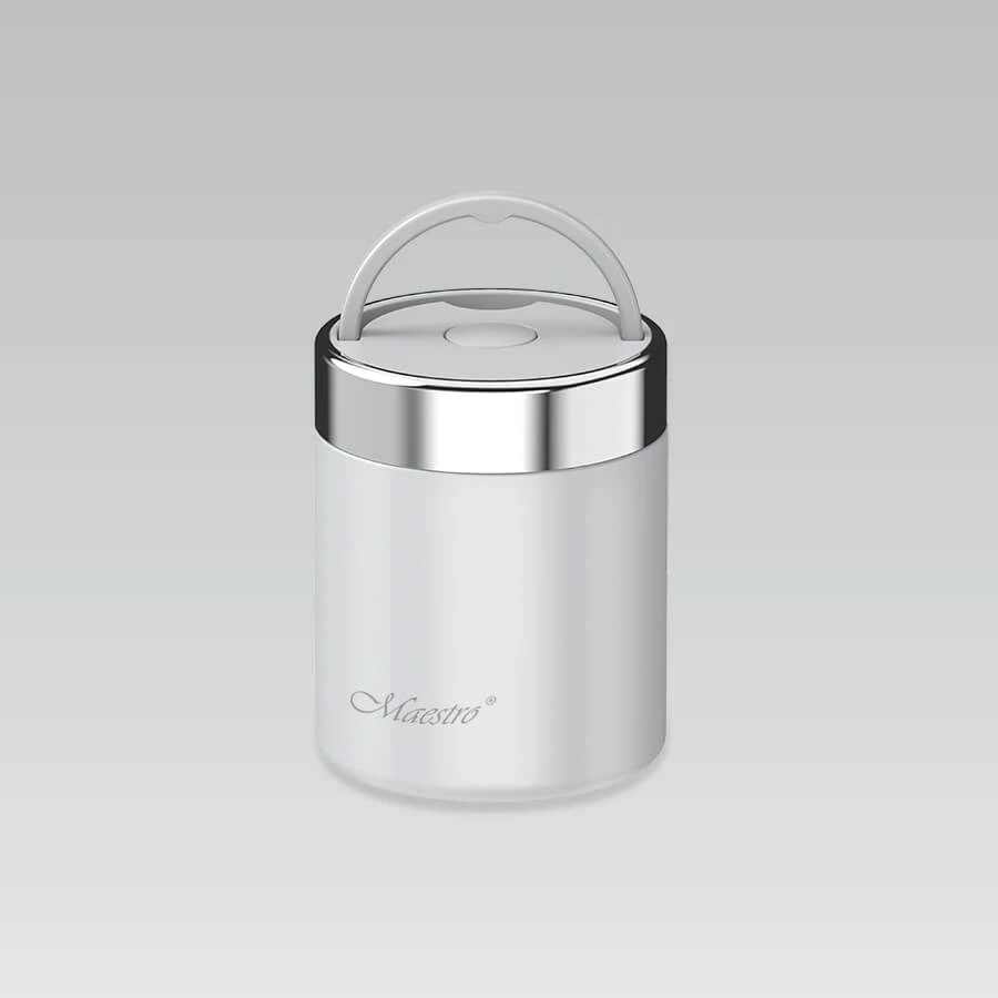 Termos za hrano 0,5 L, nerjaveče jeklo, bel Maestro MR-1649-50