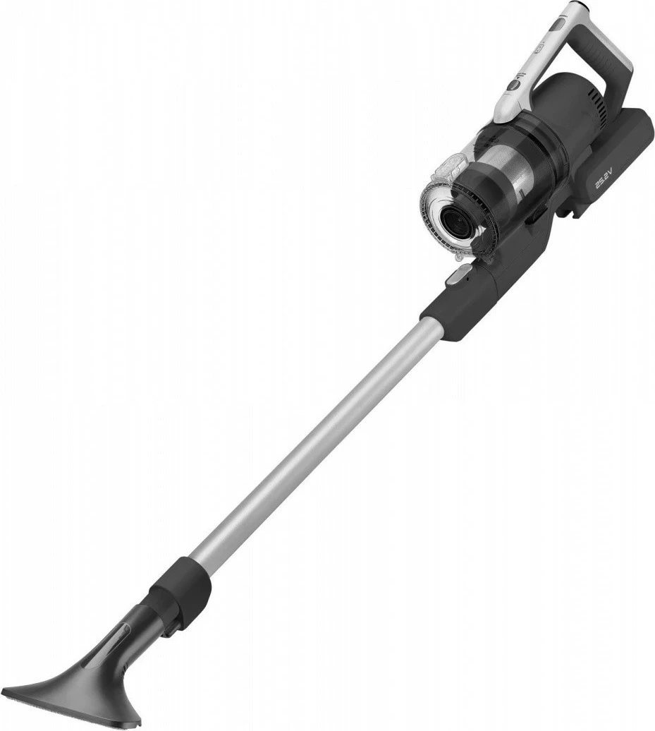 Vertikalen in prenosni sesalnik 2-v-1 Amica Joran Pet Turbo VM 9011, brez vrečke, 0,6 L, 60 min, črno/sivo/srebrn