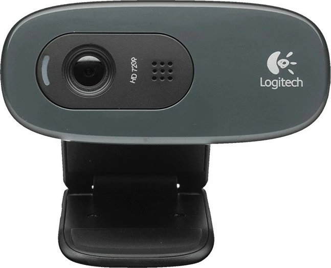 Spletna kamera Logitech C270, HD 720p, USB, črna