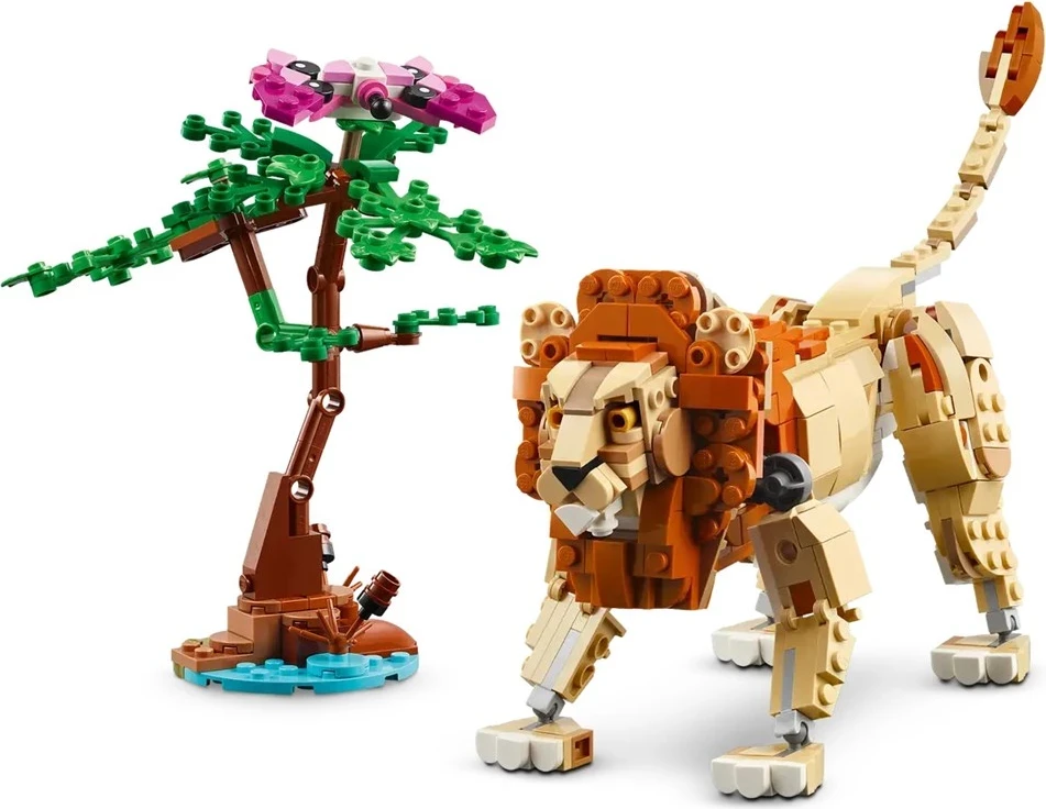 Komplet 3 v 1 LEGO Creator 31150 Wild Safari Animals