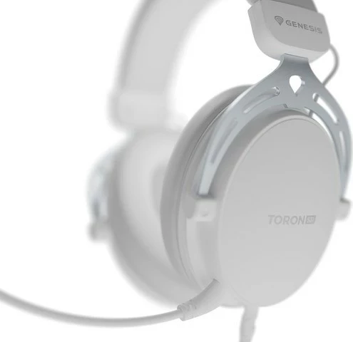Slušalke za igralce, Genesis Toron 531, z odstranljivim mikrofonom, bele