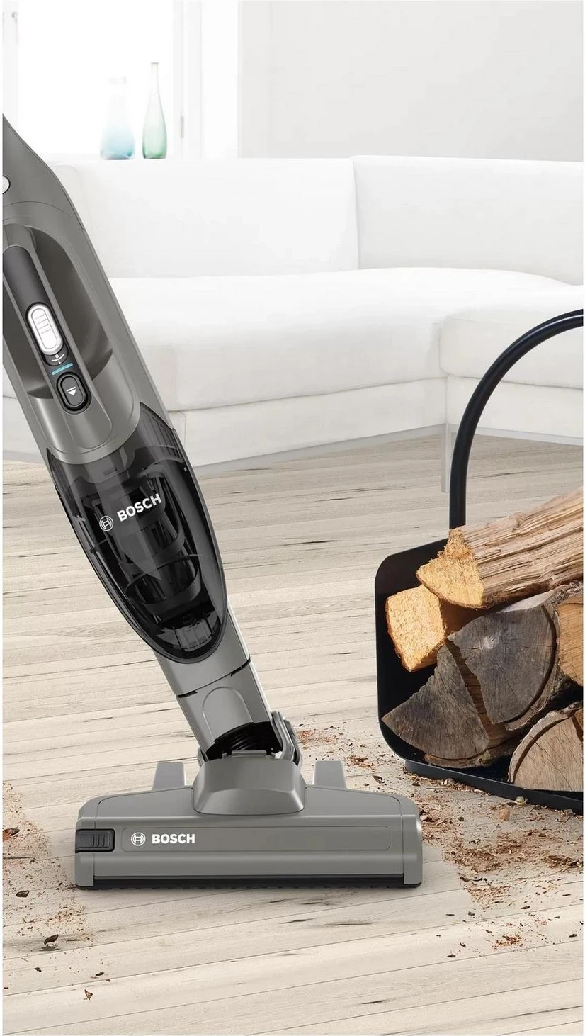 Pokončni sesalnik Bosch Readyy'y Serie 2 BBHF214, 14,4 V, srebrne barve