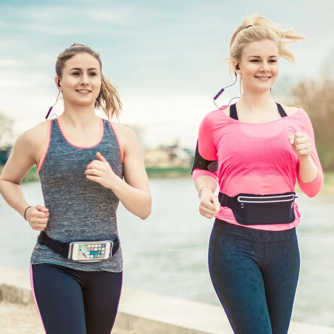 Športne brezžične slušalke z mikrofonom Hama Freedom Athletics II, Bluetooth 5.3, črno/rumene