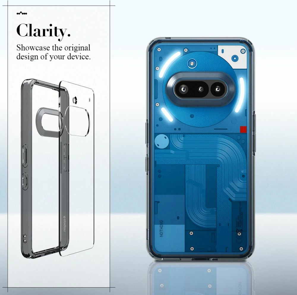 Prozoren ovitek Spigen Ultra Hybrid za Nothing Phone 3A