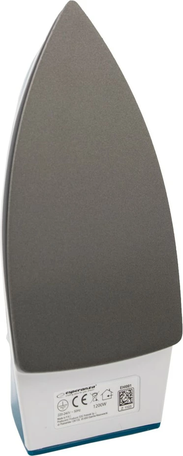 Potovalna likalnik, Esperanza SMOOTHER EHI001, 1200 W, modro/bele