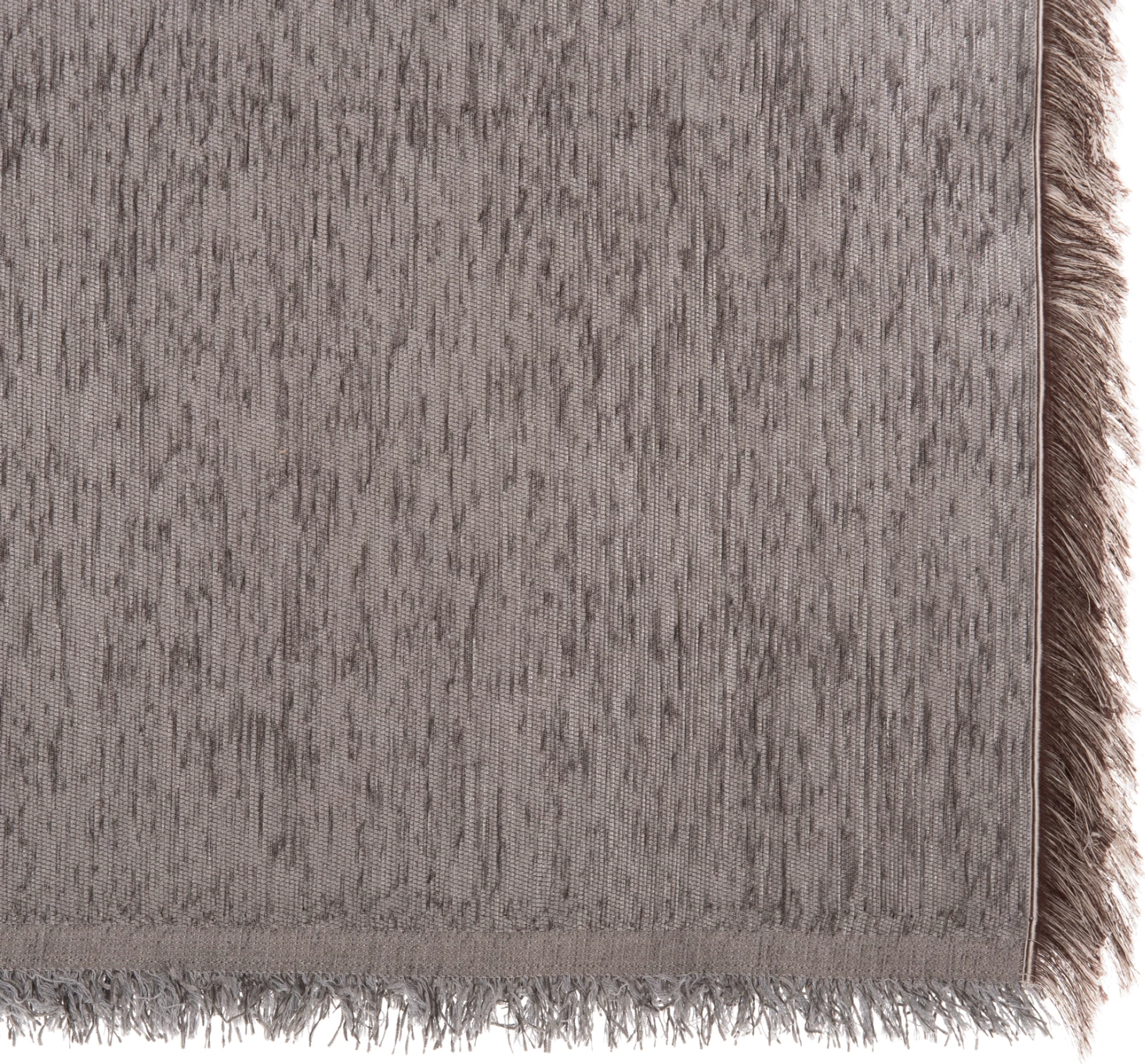 Prevleka za kavč z resicami DREAMTOPIA FH12161.07 v sivi barvi 245X170cm