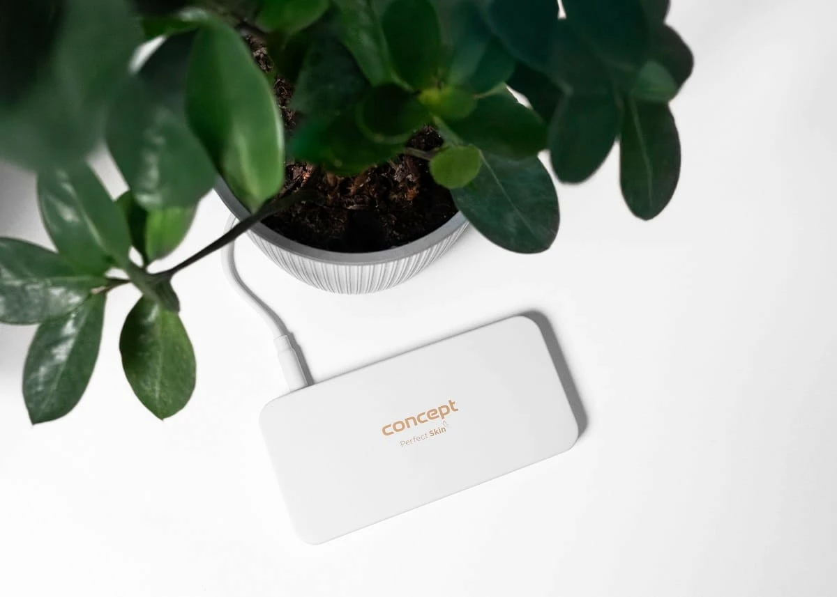 Kozmetično ogledalo z LED lučjo Concept KZ2010, belo