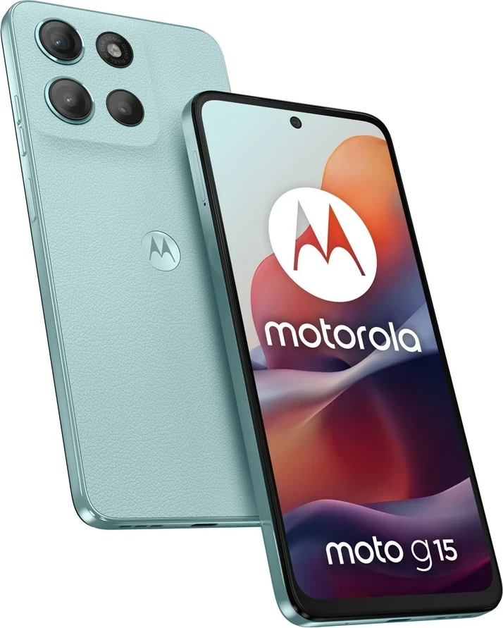 Pametni telefon moto g15, 6,72", 8 GB RAM, 128 GB, svetlo modra (Motorola)