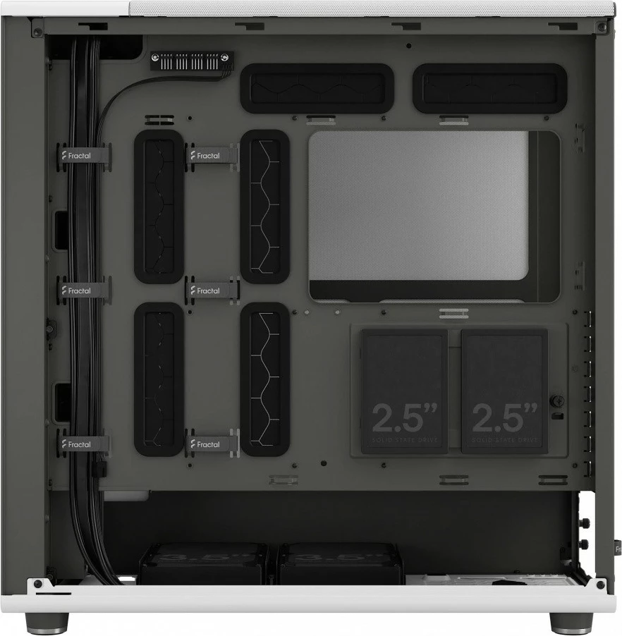 Računalniško ohišje Midi Tower Fractal Design North XL, FD-C-NOR1X-03, belo