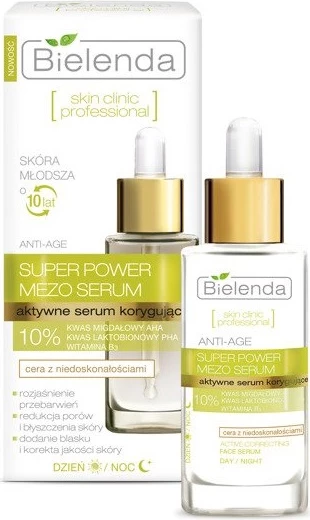 Korektivni aktivni serum za obraz Bielenda Skin Clinic Professional, 30 ml