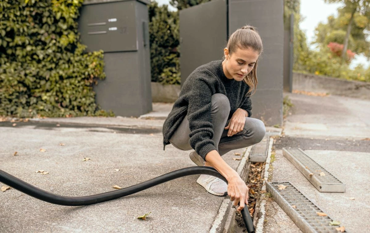 Sesalnik na elektriko, Karcher WD 2 Plus V-12/4/18, 12 L, 1000 W, rumen