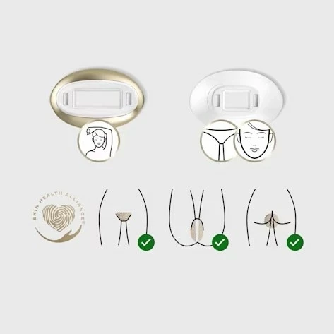 Depilator IPL za dolgotrajno odstranjevanje dlačic Braun Silk-expert Pro 5 PL5152, 10 stopenj intenzivnosti, SensoAdapt, SkinPro 2.0, belo-zlat