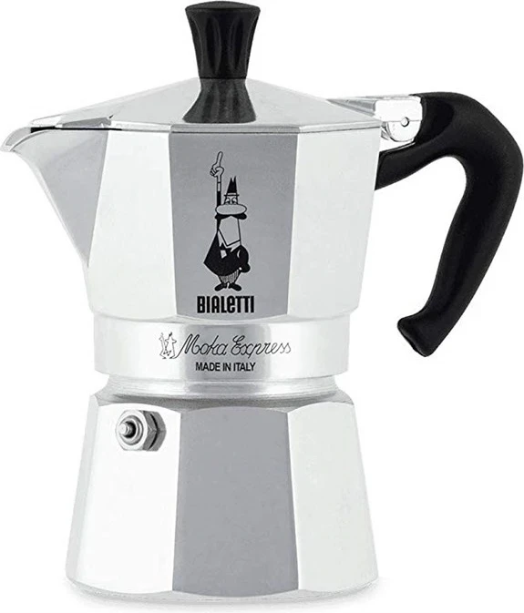 Kavni aparatus Moka Express Bialetti, 0,06 L, alumin
