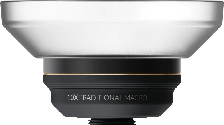 Makro leča 10X za telefon ShiftCam LU-MC-025-23-EF, z etuijem, zlata