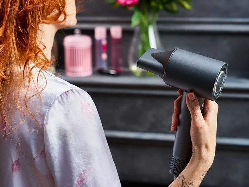 Sušilnik las Lafe Rapida, BLDC motor, 1600 W, 3 stopnje temperature, ionizacija, grafit