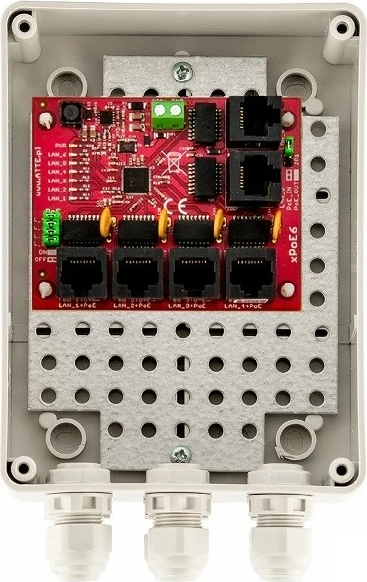 Stikalo 6-portni PoE ATTE xPoE-6-11-S2, zunanji