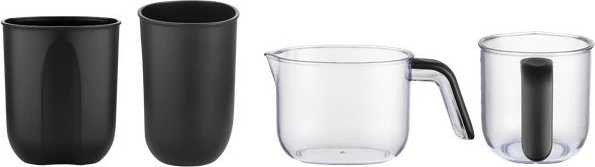 Počasen sokovnik za sadje in zelenjavo Concept Nutriboost LO7250, 200 W, 0,6 L, inox vijak, odprtina 76 mm, 65 dB, črno/krom