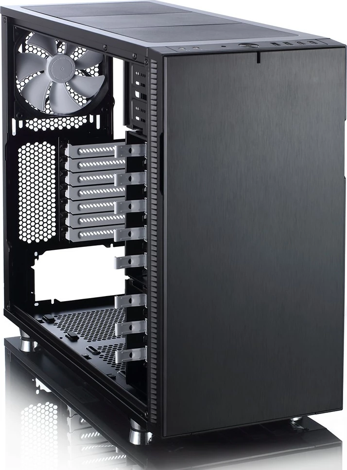 Kompjuter Kasë Define R5, Fractal Design, Midi Tower, ATX/mATX/mITX, črn