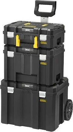 Organizator za orodje Stanley FATMAX FMST75753-9, 3 moduli, 1000 mm, črn