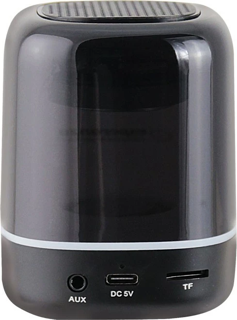 Prenosni zvočnik Bluetooth z LED RGB, 3W, Esperanza Viola, črn