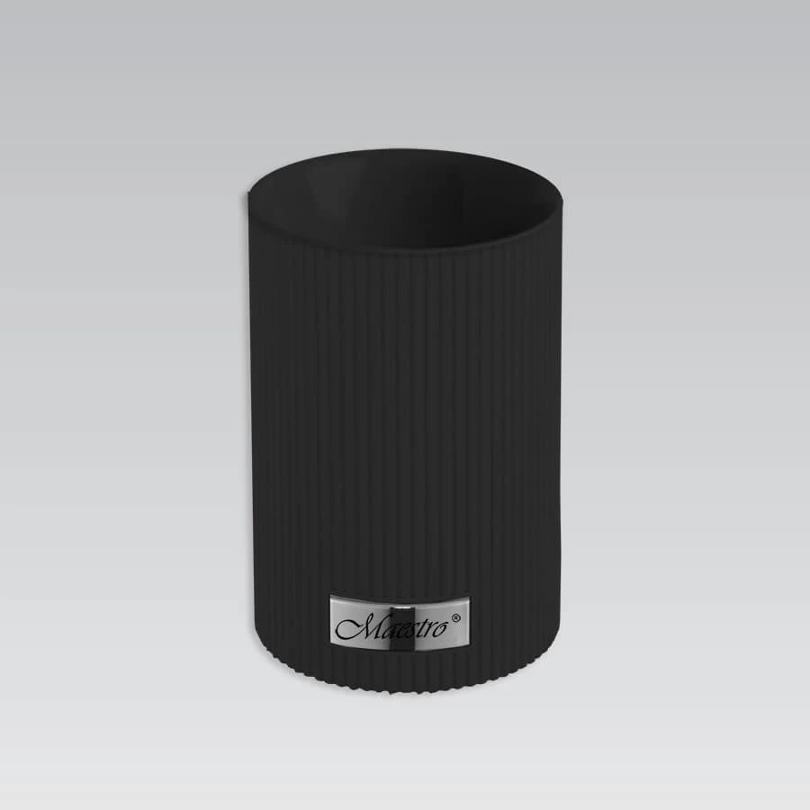 Komplet kuhinjskih pripomočkov, 8 kosov, silikon, črn, Maestro MR-1542-BLACK