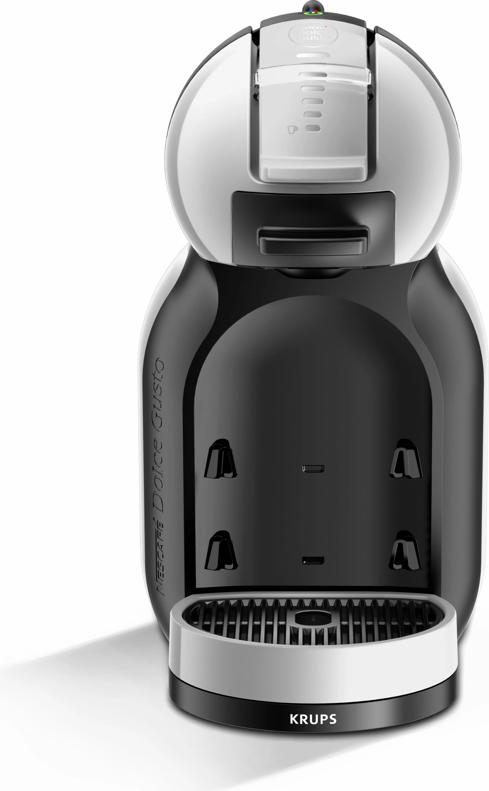 Kavni aparat z kapsulami Krups Mini Me KP123, 0,8 L, 1500 W, črn/nerjaveče jeklo