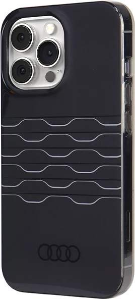 Ovitek Audi IML MagSafe za iPhone 13 Pro / 13, črn