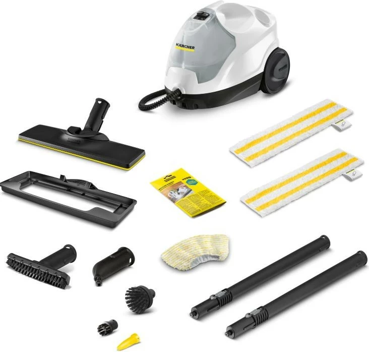 Parni čistilec Karcher SC4 EasyFix Plus, 2000 W, 0,8 L, sivo/bel