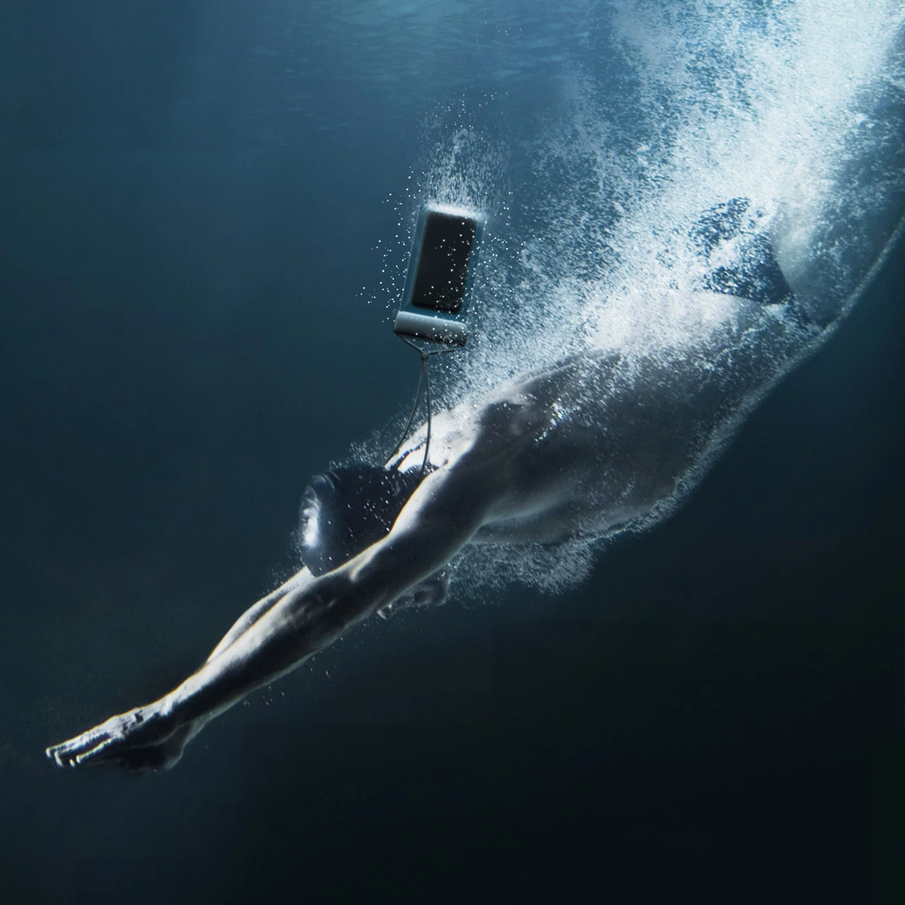 Vodoodporen ovitek za pametni telefon, Baseus AquaGlide BS-PC029, IPX8, s Slide Lock, črn