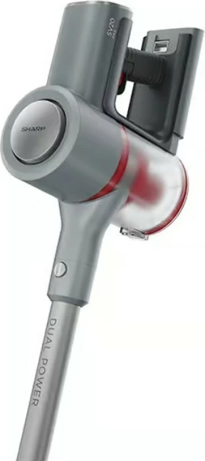 Vertikalni sesalnik brez kabla Sharp VC-SV20AEU-S, 2 bateriji, HEPA H13, srebrn