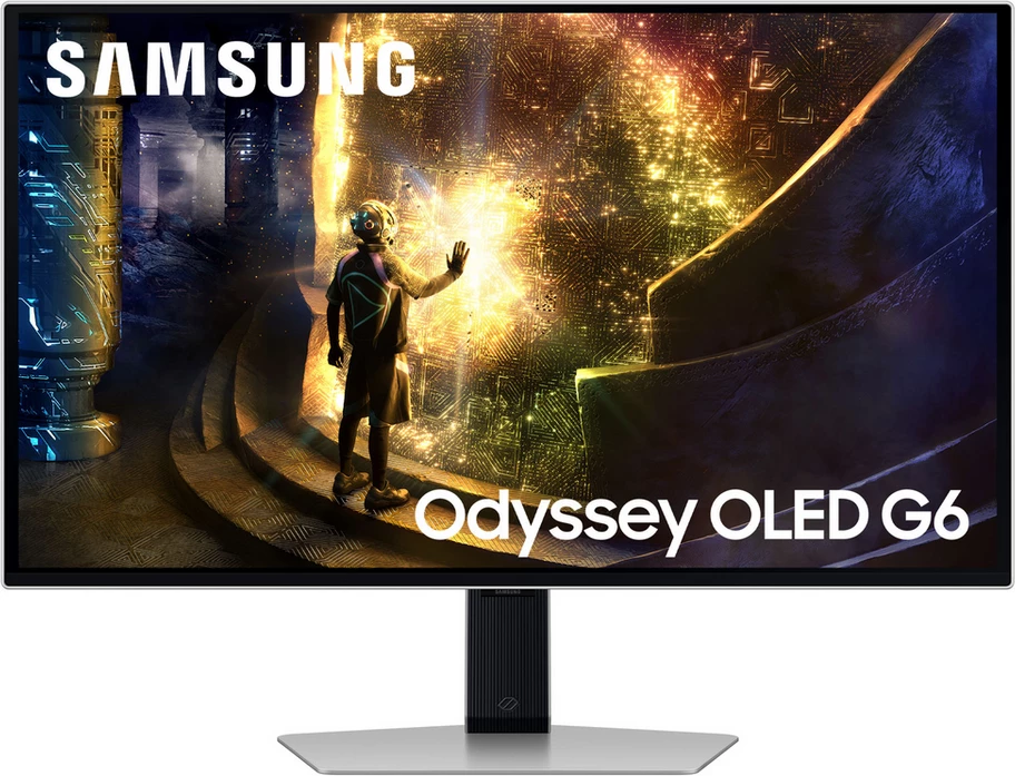 Monitor 27" Odyssey OLED G6, Samsung S27DG610SU / LS27DG610SUXEN, srebrno/črn